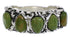 Southwestern Sterling Silver Turquoise Ring Size 7-1/4 WX34745
